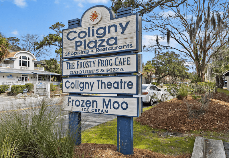 Coligny Plaza shopping and dining Hilton Head